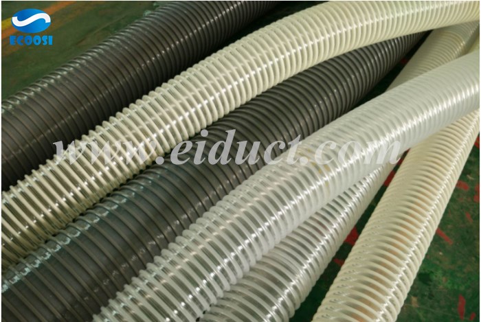 Polyurethane flexible dust collection hose