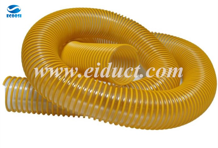 flexible agricultural material handling suction hose
