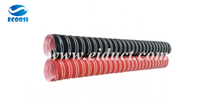 red-double-layer-silicone-duct-hose