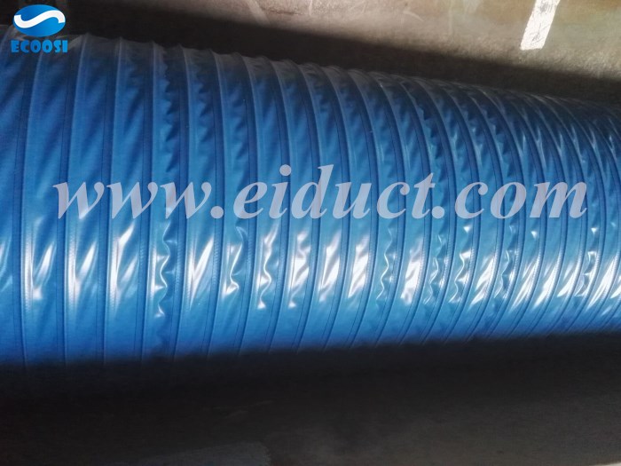 PVC flexible tarpaulin air duct hose