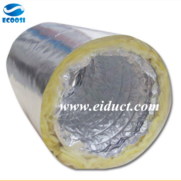 Insulated Aluminum Flexible Duct,Insulated Aluminum Duct Hose,Insulated